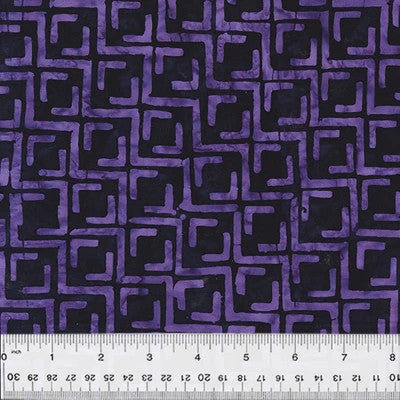 Anthology Batiks "Squared" Half-yard Bundle - 10 Fabrics, 5 Total Yards
