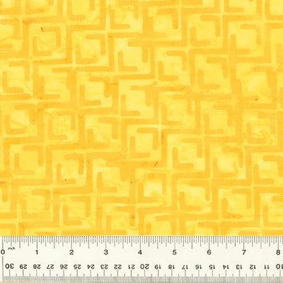 Anthology Batiks "Squared" Half-yard Bundle - 10 Fabrics, 5 Total Yards
