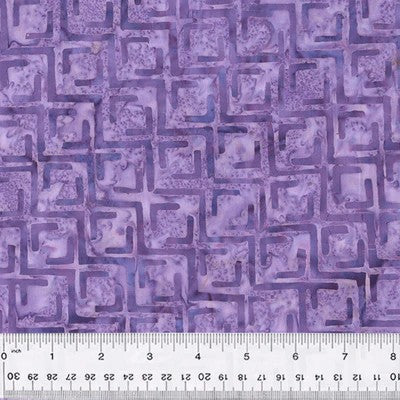 Anthology Batiks "Squared" Half-yard Bundle - 10 Fabrics, 5 Total Yards