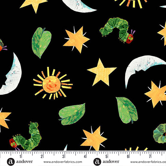 Andover "The Very Hungry Caterpillar" Half-yard Bundle - 10 Fabrics, 5 Total Yards