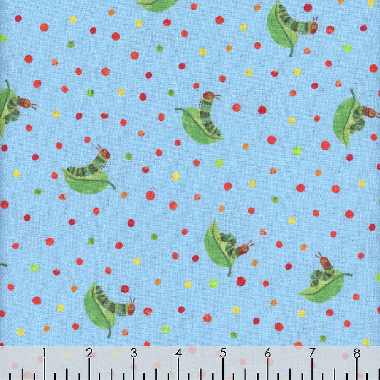 Andover "The Very Hungry Caterpillar" Half-yard Bundle - 10 Fabrics, 5 Total Yards