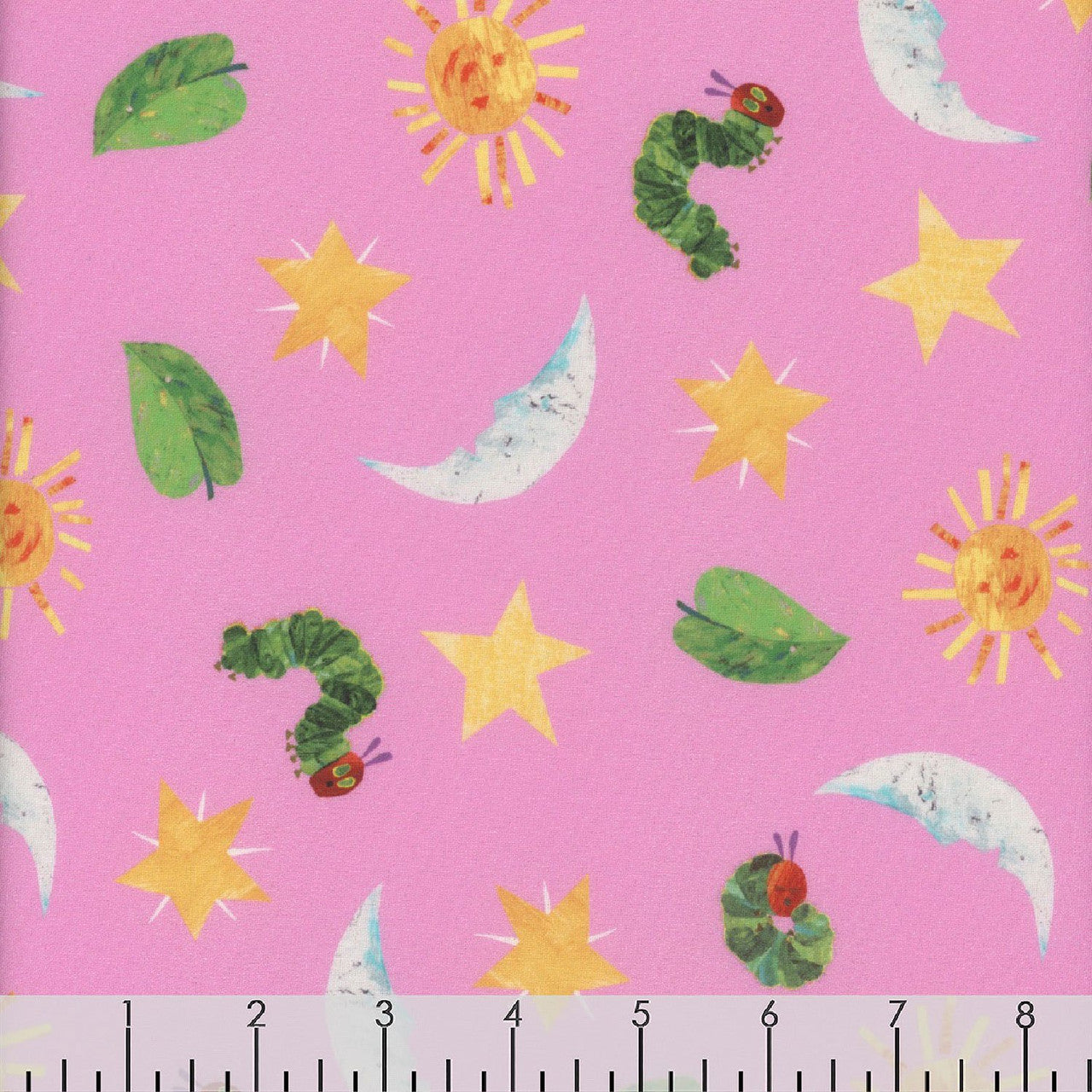 Andover "The Very Hungry Caterpillar" Half-yard Bundle - 10 Fabrics, 5 Total Yards
