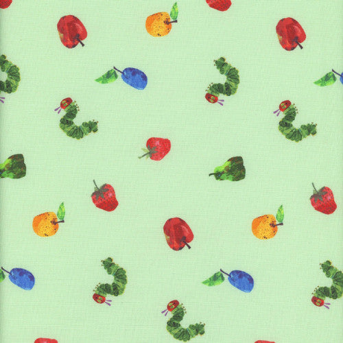 Andover "The Very Hungry Caterpillar" Half-yard Bundle - 10 Fabrics, 5 Total Yards