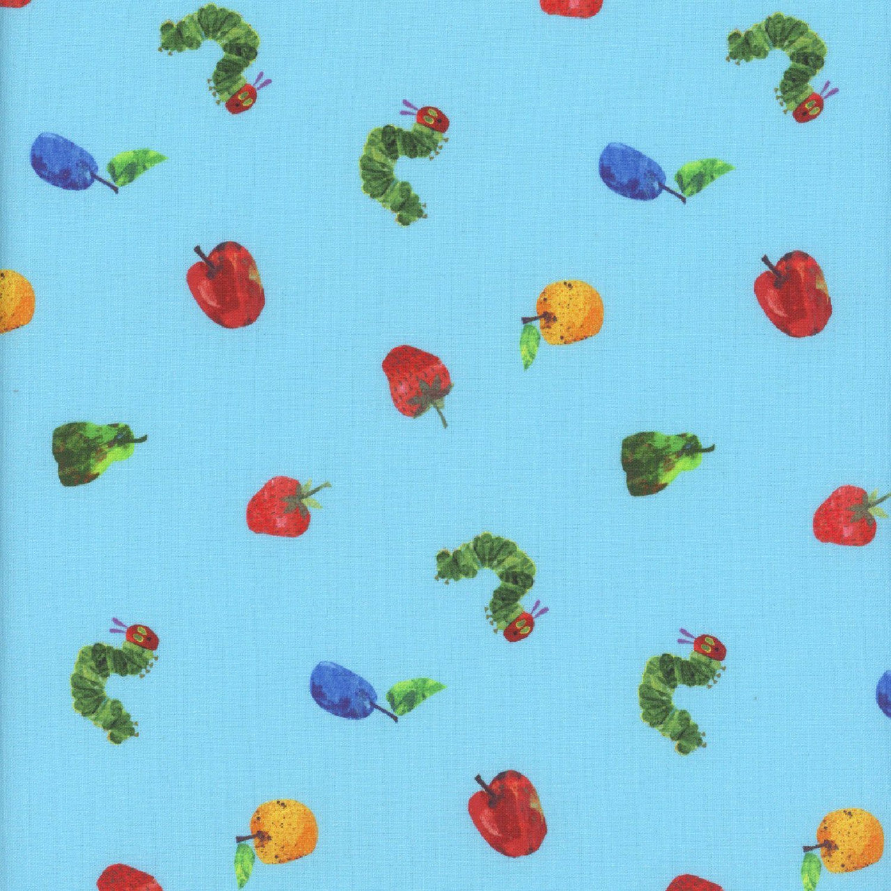 Andover "The Very Hungry Caterpillar" Half-yard Bundle - 10 Fabrics, 5 Total Yards