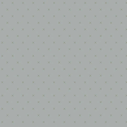 (2 yd) Andover/Makower UK All My Xs 807-C1 Ash