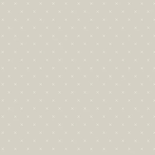 (2 yd) Andover/Makower UK All My Xs 807-C Putty