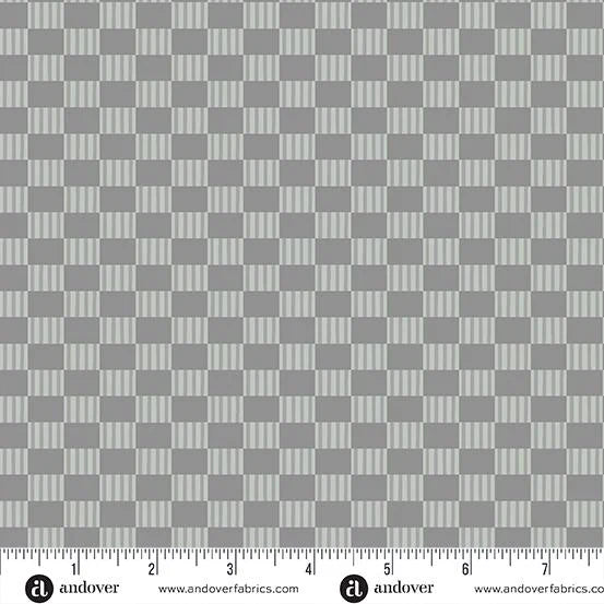 (3 yd) Andover/Makower UK Mellow Drama Checks 1153-C