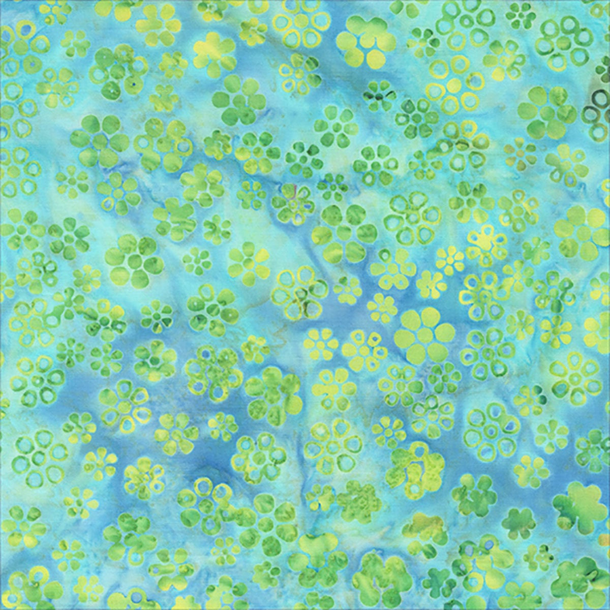 Anthology Batiks "Periwinkle Glow" Half-yard Bundle - 10 Fabrics, 5 Total Yards