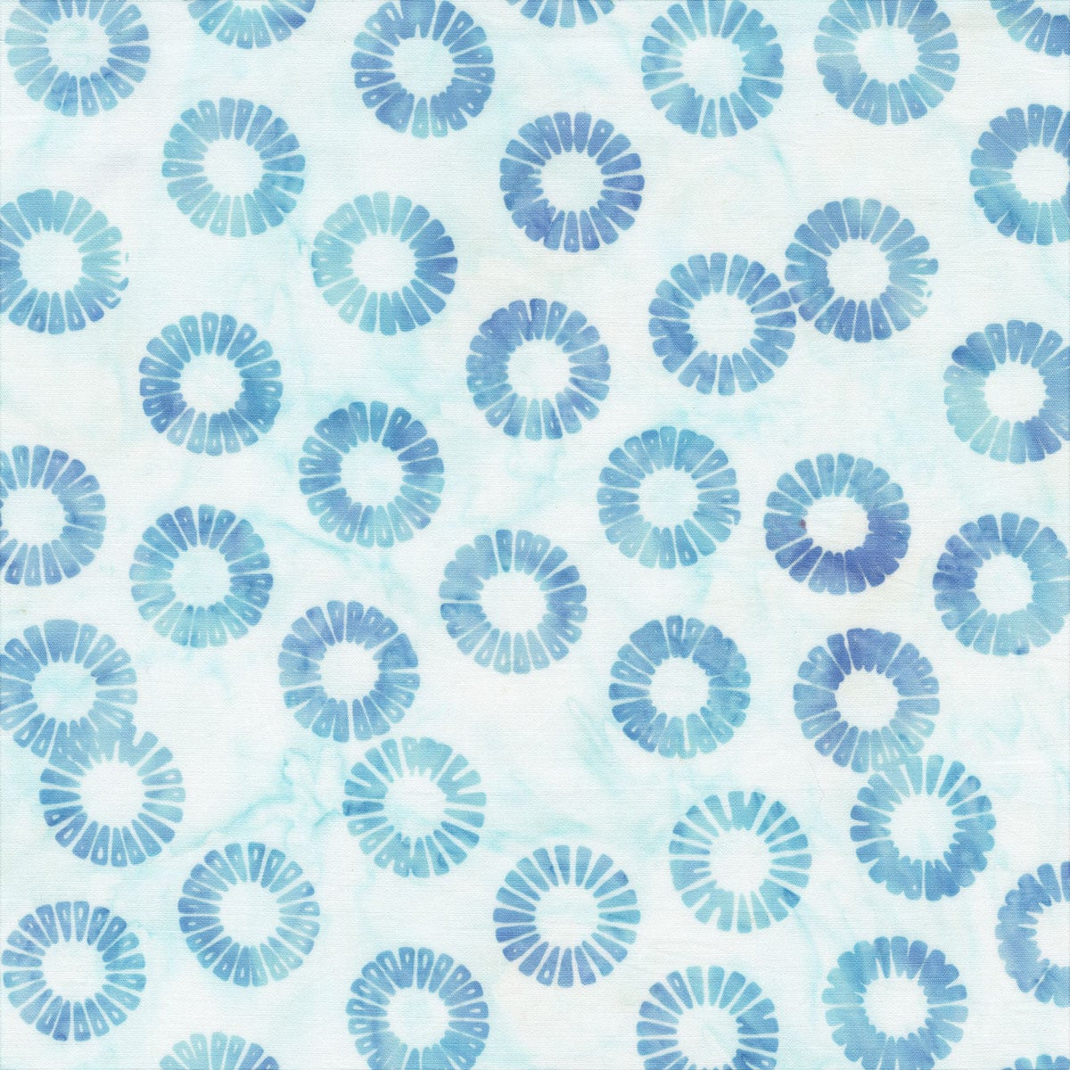 Anthology Batiks "Periwinkle Glow" Half-yard Bundle - 10 Fabrics, 5 Total Yards