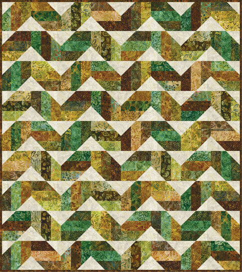 Free Easy "Logjam" Jelly Roll Pattern From Robert Kaufman!