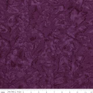 Riley Blake Expressions Batiks "Hand Dyes Purple" Half-yard Bundle - 10 Fabrics, 5 Total Yards