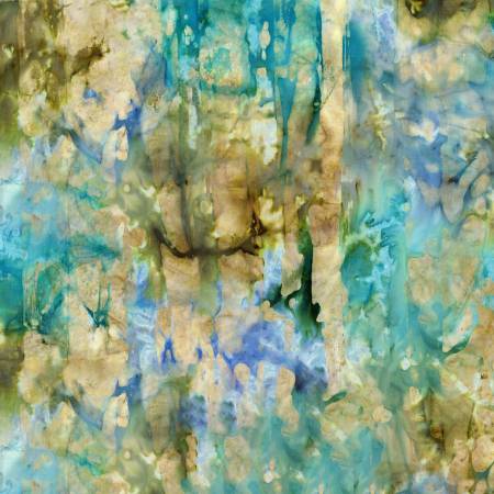 (3.5 yd) Riley Blake Express Yourself! Batiks Caribbean Shale BT23075-281