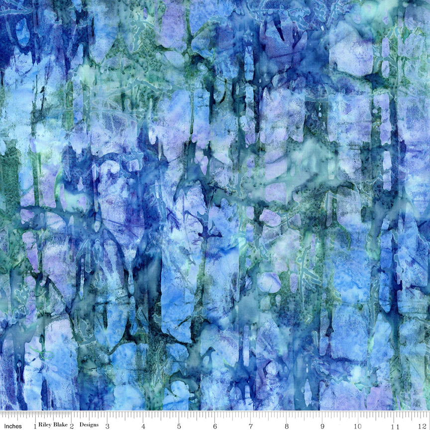 Riley Blake "Express Yourself!" Expressions Batiks Half-yard Bundle - 10 Fabrics, 5 Total Yards