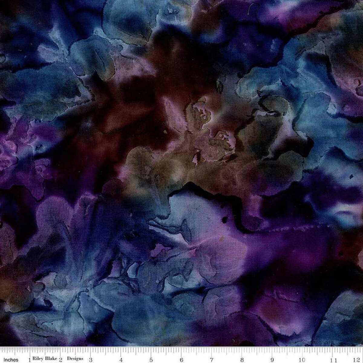 (3.5 yd) Riley Blake Express Yourself! Batiks Peacock BT23085-306