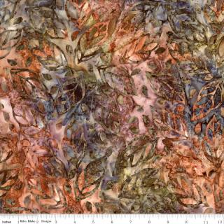Riley Blake Expressions Batiks "Floral Reflections" Half-yard Bundle - 10 Fabrics, 5 Total Yards