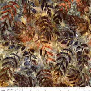 Riley Blake Expressions Batiks "Floral Reflections" Half-yard Bundle - 10 Fabrics, 5 Total Yards