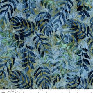 Riley Blake Expressions Batiks "Floral Reflections" Half-yard Bundle - 10 Fabrics, 5 Total Yards