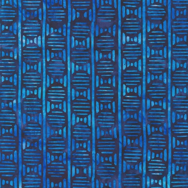 Half-yard Bundle - Robert Kaufman Artisan Batik "Bubble Blues" - 10 Fabrics, 5 Total Yards