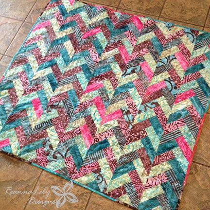 Free "Batik Braids" EASY Jelly Roll Tutorial!