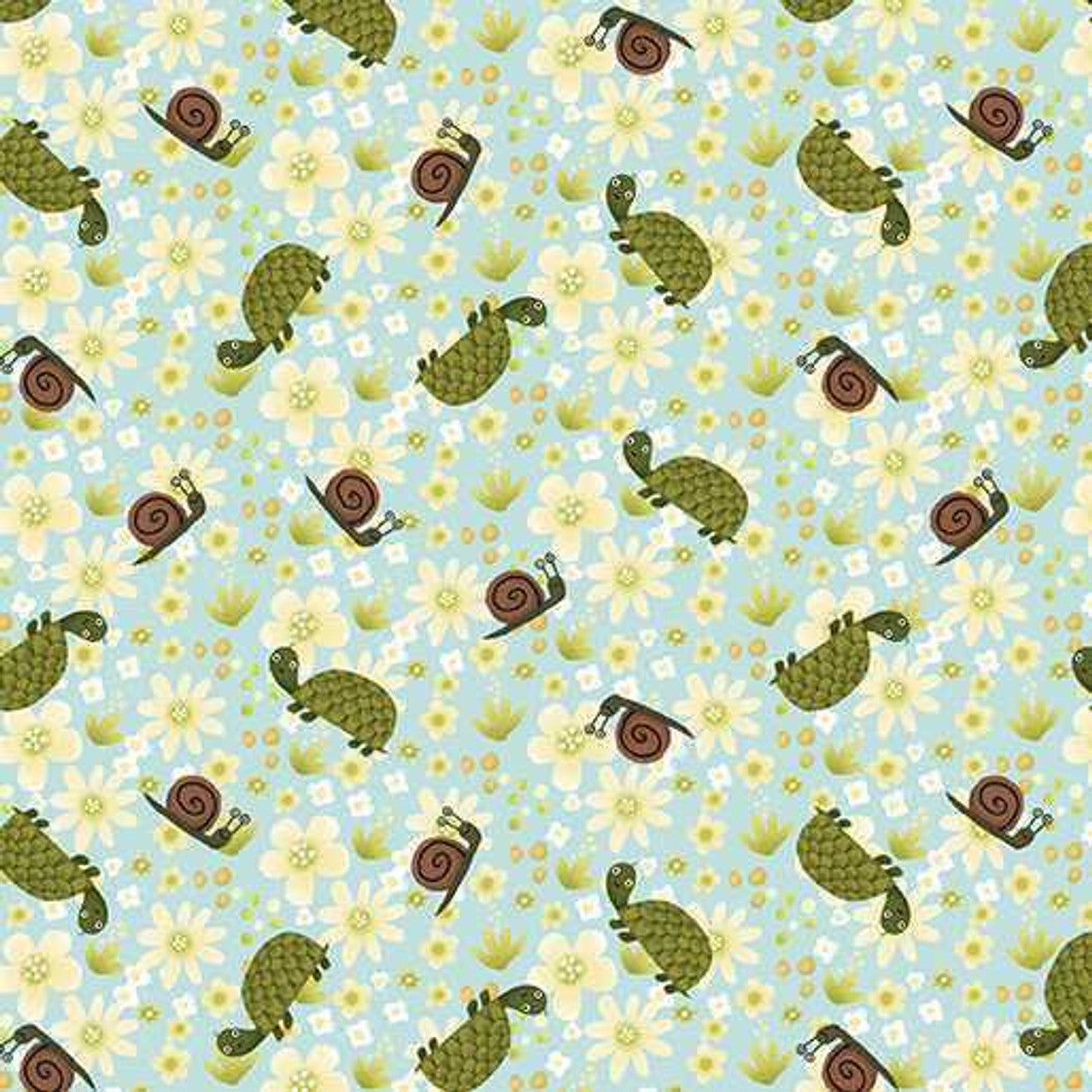 Benartex "Into The Woods" (Bears, Foxes, Turtles) Half-Yard Bundle - 10 Fabrics, 5 Total Yards