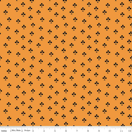 (4.5 yd) Riley Blake Queen Of We'en C13172 Orange