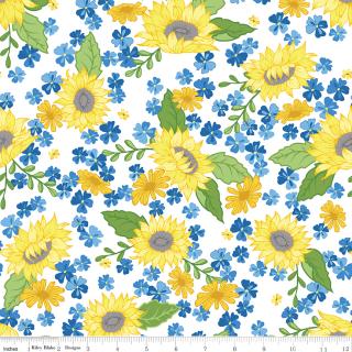Riley Blake "Sunny Skies" Half-yard Bundle - 10 Fabrics, 5 Total Yards