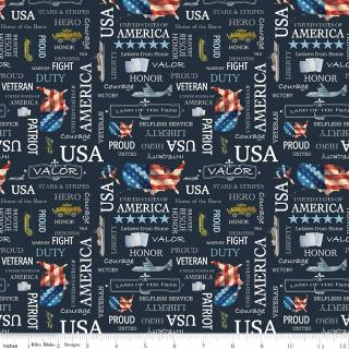 Riley Blake "Letters From Home" Half-yard Bundle - 10 Fabrics, 5 Total Yards