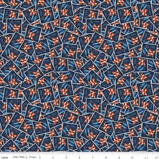 Riley Blake "Letters From Home" Half-yard Bundle - 10 Fabrics, 5 Total Yards