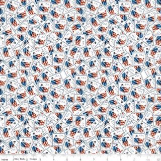 Riley Blake "Letters From Home" Half-yard Bundle - 10 Fabrics, 5 Total Yards