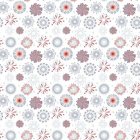 Riley Blake "Stars And Stripes Forever" Half-yard Bundle - 10 Fabrics, 5 Total Yards