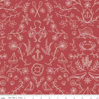 Riley Blake "Yacht Club" Half-yard Bundle - 10 Fabrics, 5 Total Yards
