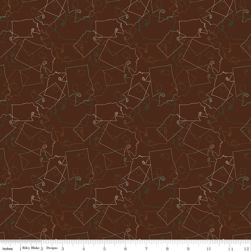 Riley Blake Washington My Home (All Pacific Northwest Shop Hop) - 40 Strip Rolie Polie