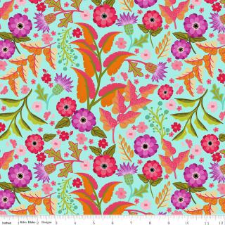 Riley Blake "Zinnias" Half-yard Bundle - 10 Fabrics, 5 Total Yards
