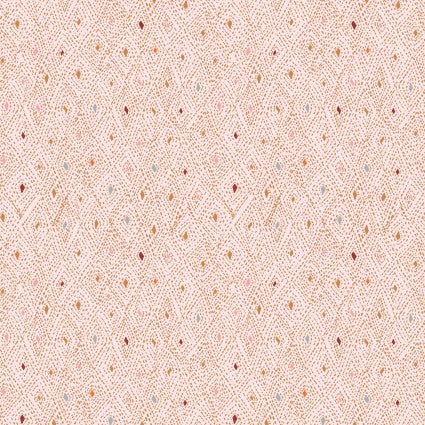 (1.5 yd) Clothworks Delilah Y3695-42 Pink Jewels