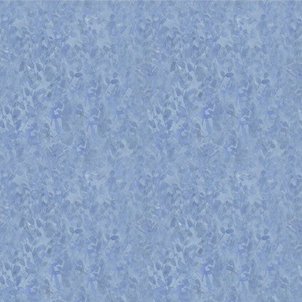 Clothworks "Blue Meadow" (Teal/Blue) Half-yard Bundle - 10 Fabrics, 5 Total Yards