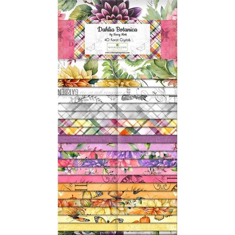 Wilmington Prints - 40 Karat Crystals - Dahlia Botanica