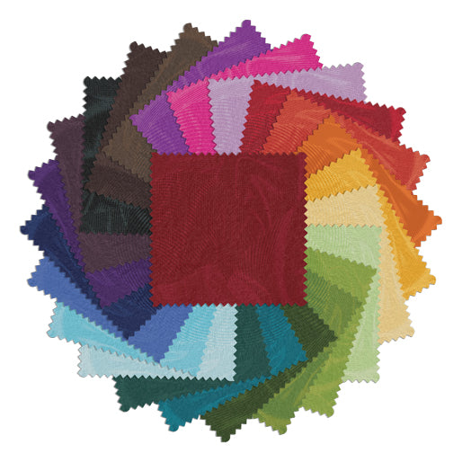 Charm Pack 5x5 Squares - Benartex Echo - 40 5" Squares
