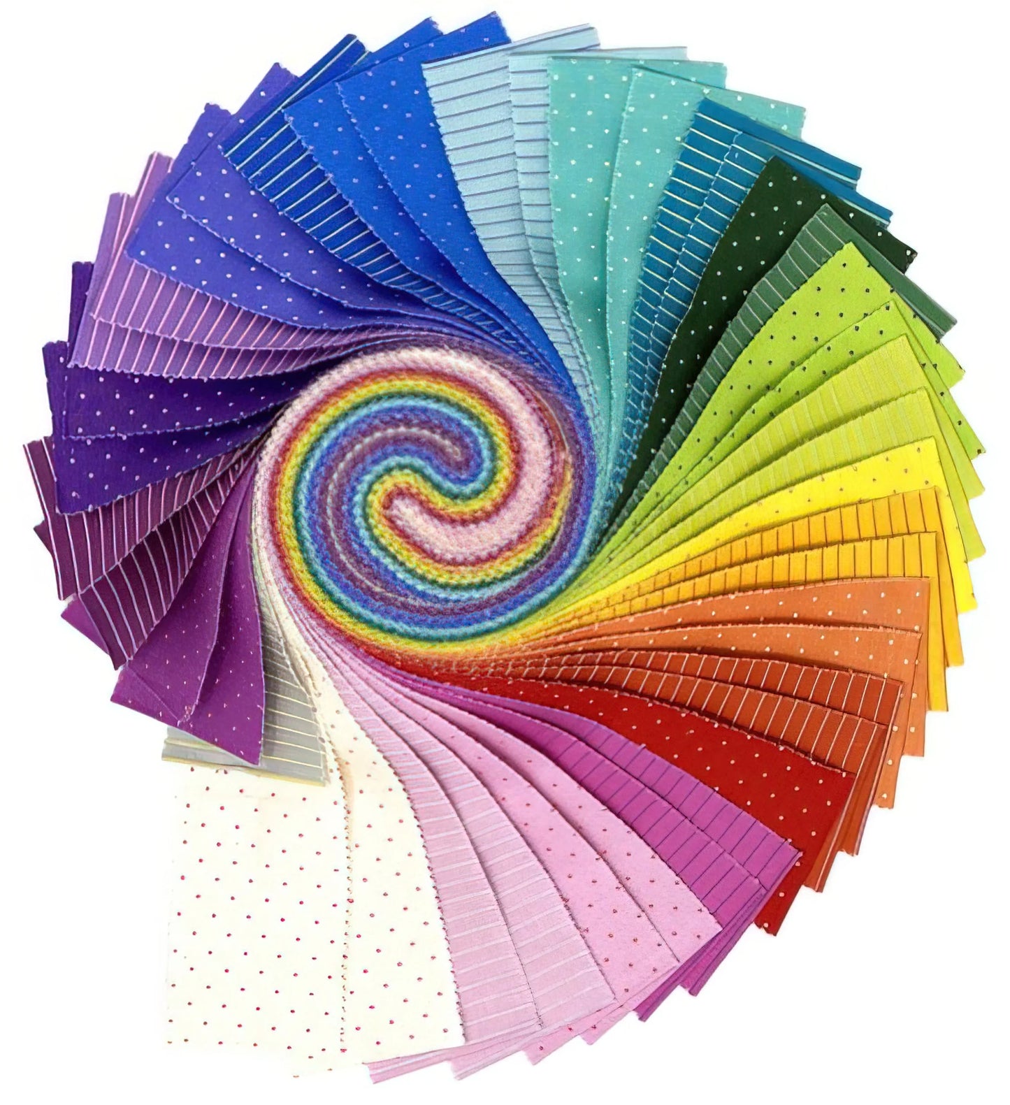 Free Spirit - Tula Pink - Tiny Coordinates - 40 Strip Design Roll