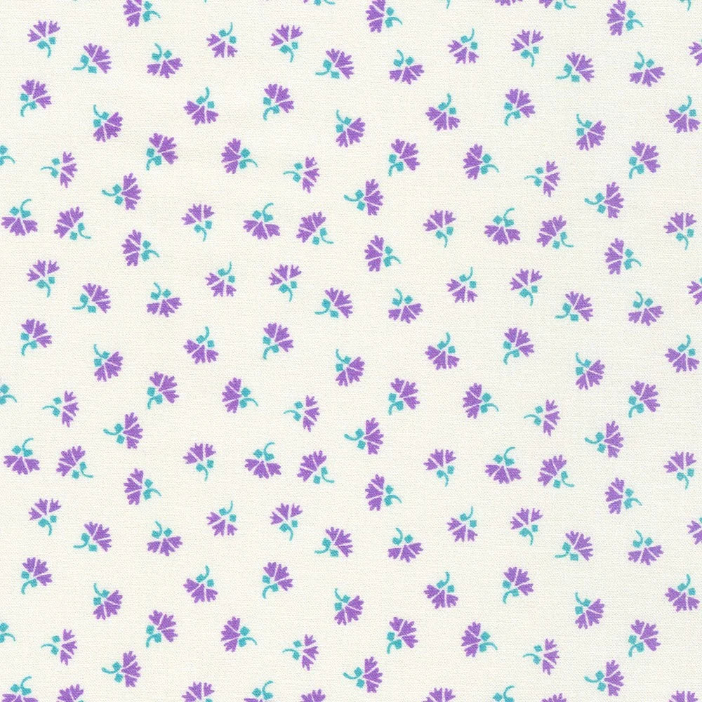 Half-yard Bundle - Robert Kaufman "Little Blossoms" - 10 Fabrics, 5 Total Yards