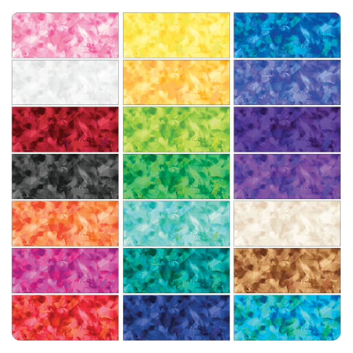 Charm Pack 5x5 Squares - Benartex Fresh Blends - 40 5" Squares
