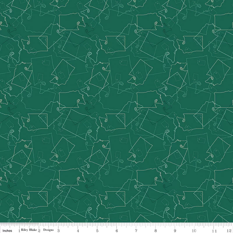 Riley Blake Washington My Home (All Pacific Northwest Shop Hop) - 40 Strip Rolie Polie