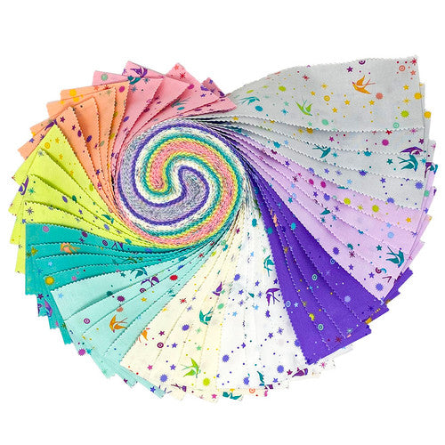 Free Spirit - Fairy Dust by Tula Pink - 40 Strip Design Roll