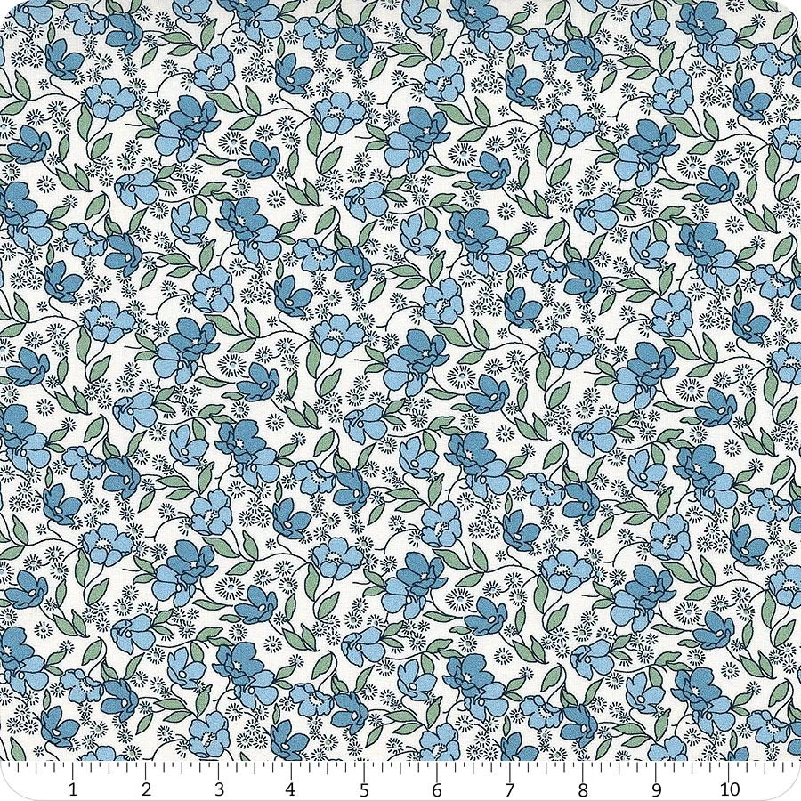 Robert Kaufman "Little Blossoms" Half-Yard Bundle - 10 Fabrics, 5 Total Yards