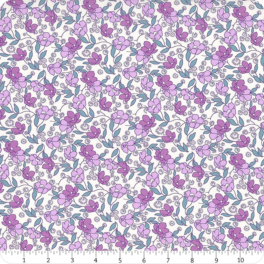 Robert Kaufman "Little Blossoms" Half-Yard Bundle - 10 Fabrics, 5 Total Yards