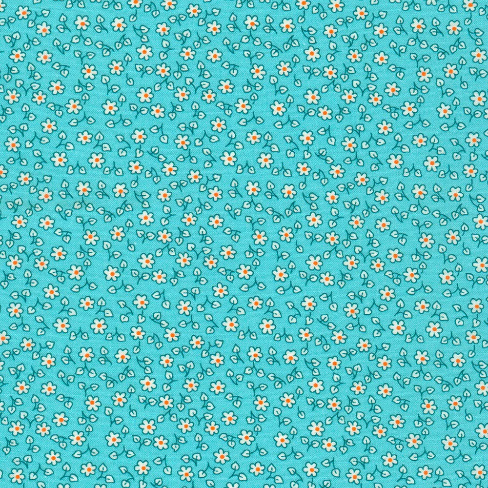 Robert Kaufman "Little Blossoms" Half-Yard Bundle - 10 Fabrics, 5 Total Yards
