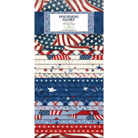 Wilmington Prints - 40 Karat Crystals - Founding Glory