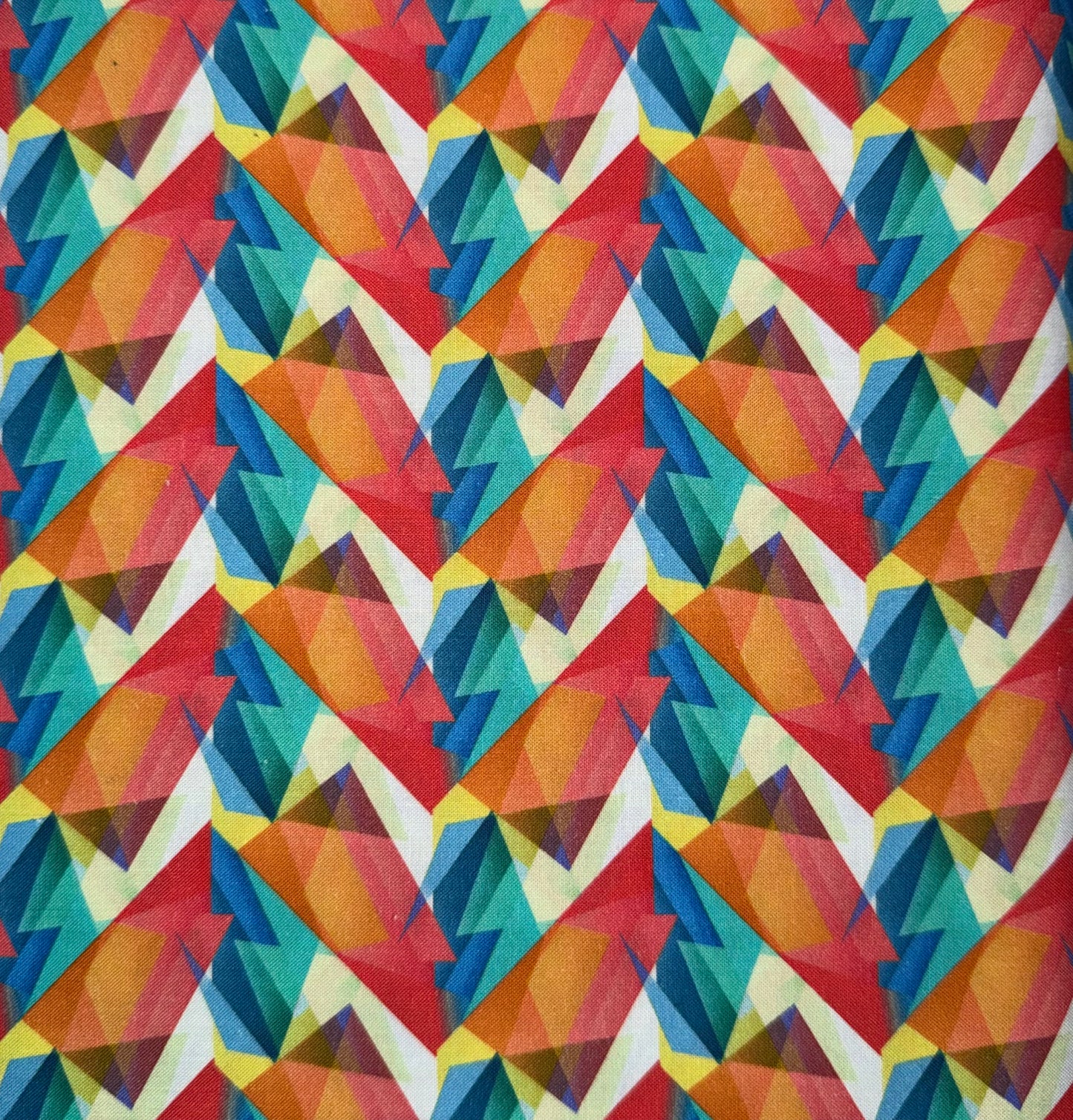 (5 yd) Clothworks Divine Nature Multi Brights 3887-56