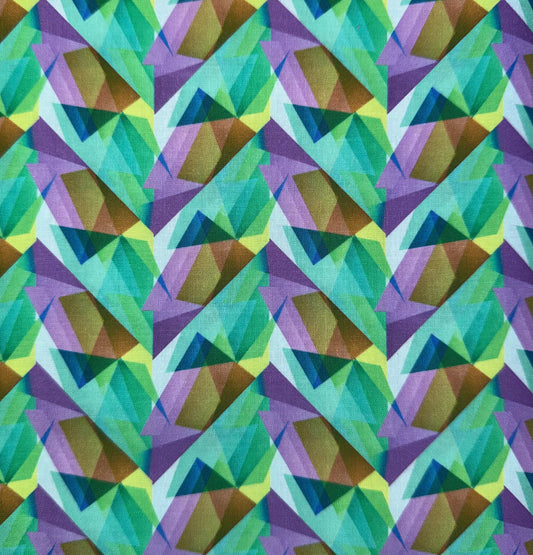 (5 yd) Clothworks Divine Nature 3887-55 Multi