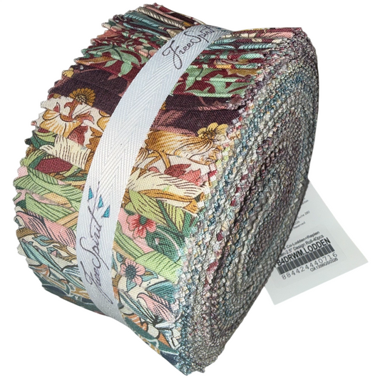 Free Spirit - Original Morris & Co - Lodden - 40 Strip Design Roll