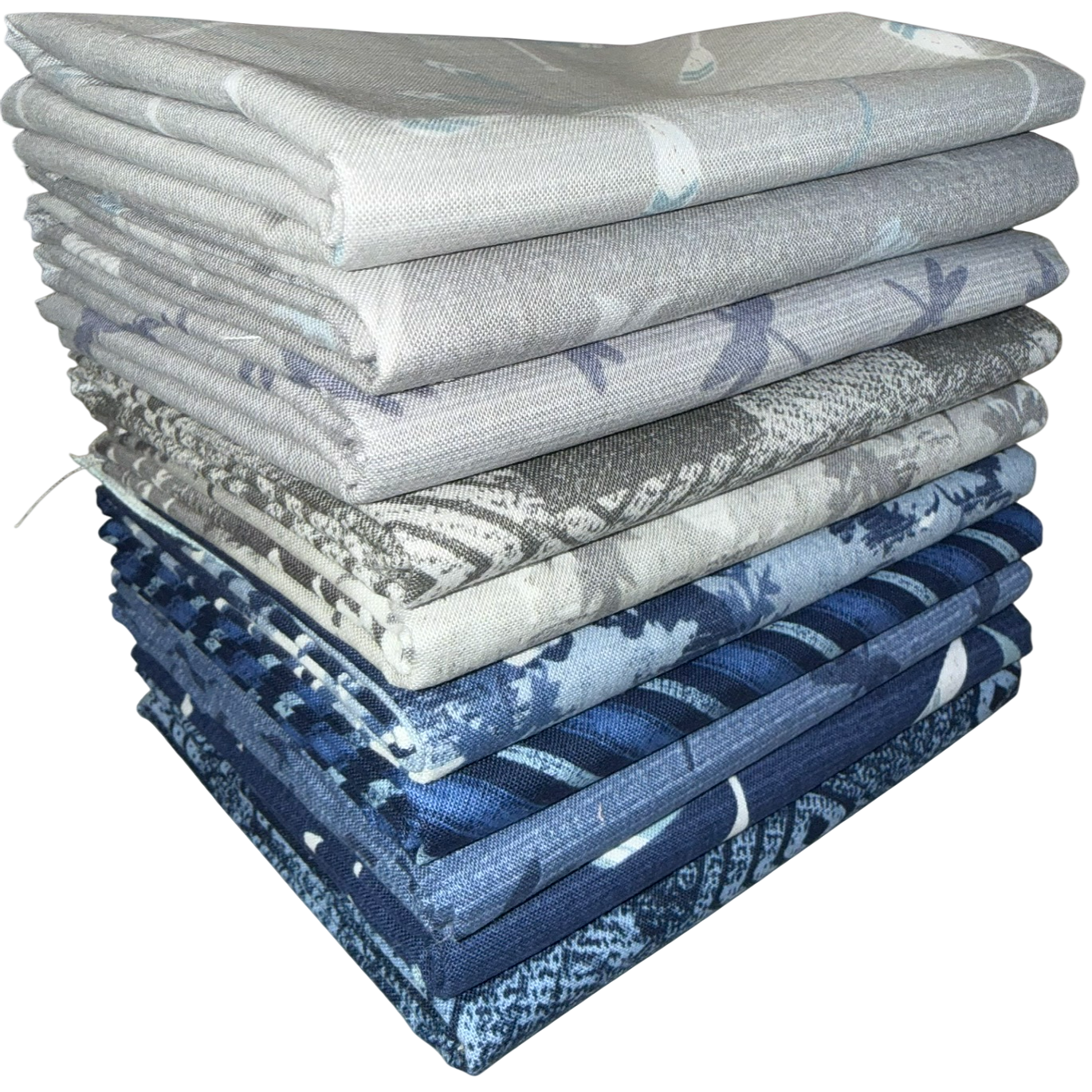 Wilmington Prints "Lake Retreat" Half-Yard Bundle - 10 Fabrics, 5 Total Yards